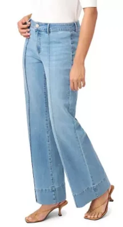 Pintuck Wide Leg