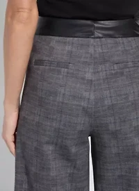 Denver Hi Waist Wide Leg Printed Ponte