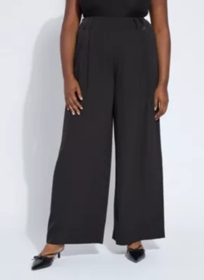 Darcy pleated Wide Leg trouser Curvy
