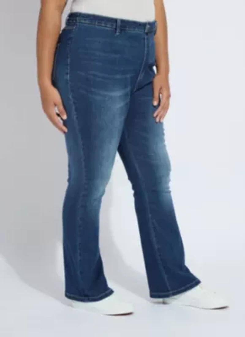 Estelle Everyday Flare Denim Curvy