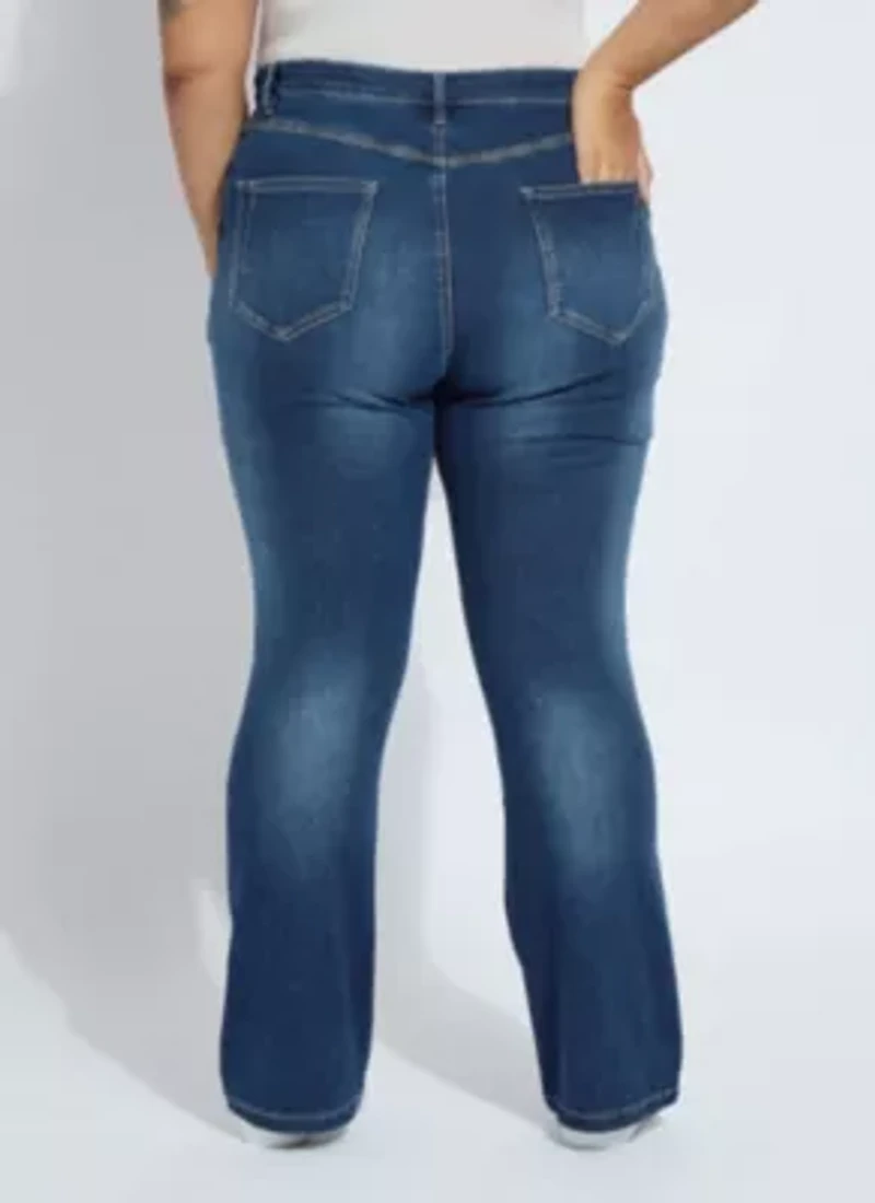 Estelle Everyday Flare Denim Curvy