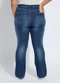 Estelle Everyday Flare Denim Curvy