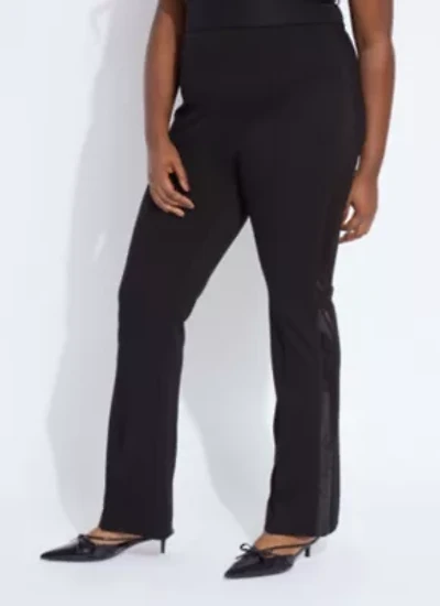 Elysse Sequin Embellished Pant Curvy