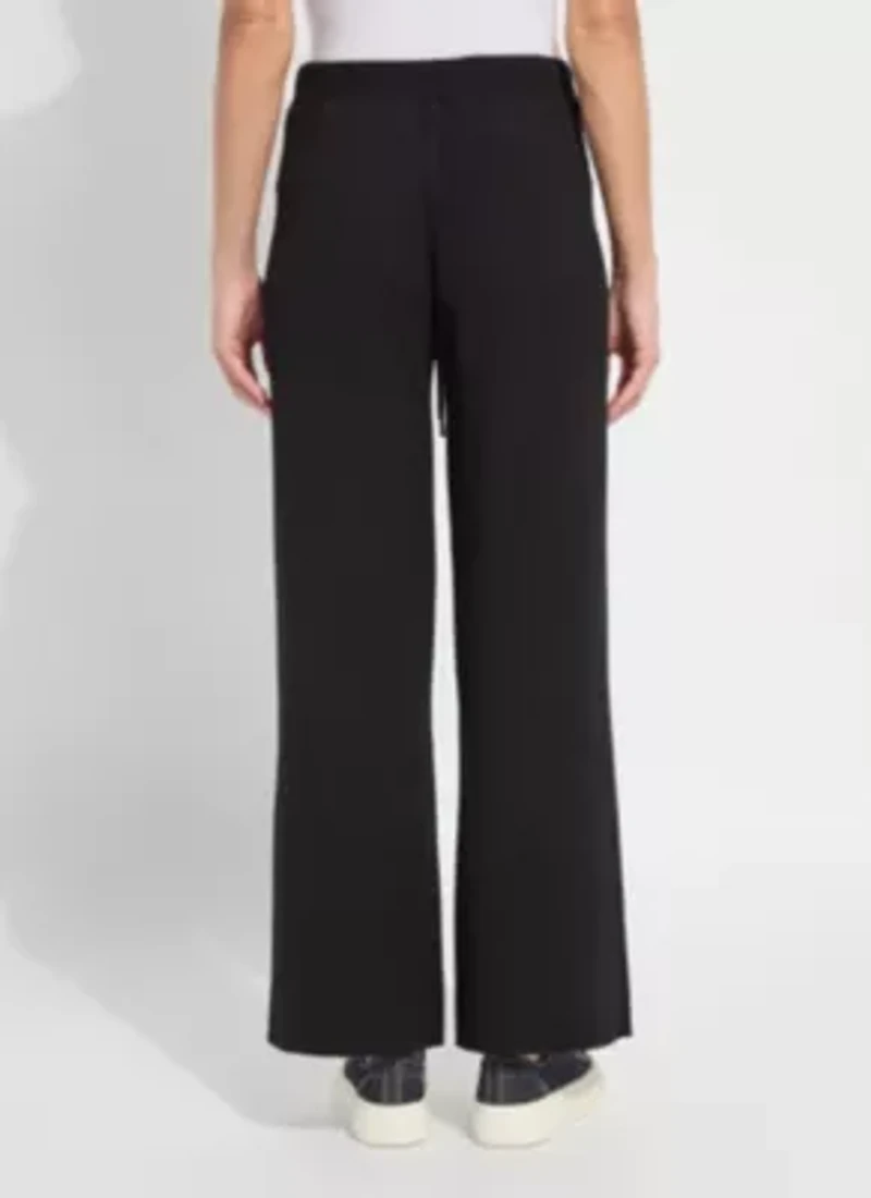 ODESSA REVERSIBLE KNIT LOUNGE WIDE LEG