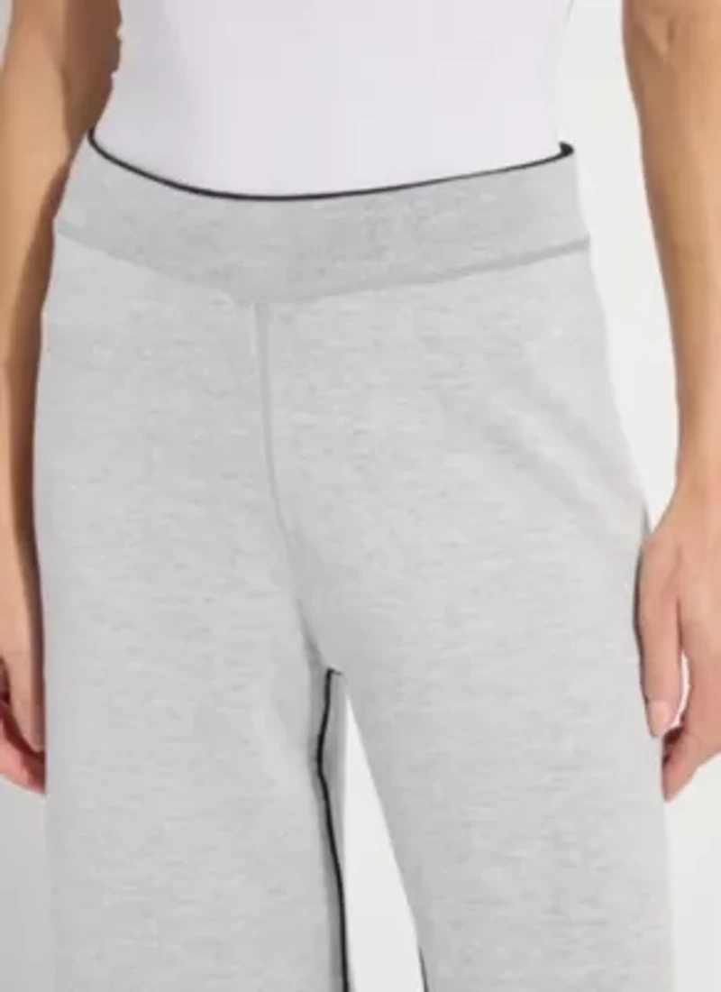 ODESSA REVERSIBLE KNIT LOUNGE WIDE LEG