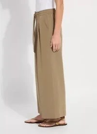 MAE PLEATED DRAWSTRING WIDE LEG