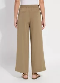 MAE PLEATED DRAWSTRING WIDE LEG