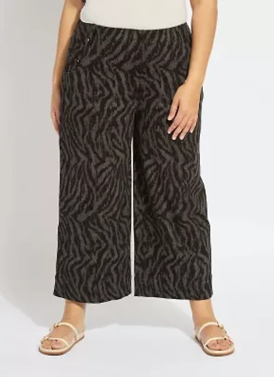 LEO PALAZZO DENIM CURVY