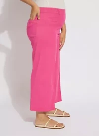 ERIN PINTUCK REPREVE DENIM CURVY