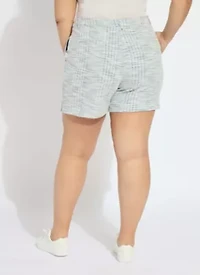 LILY SUMMER TWEED SHORT CURVY