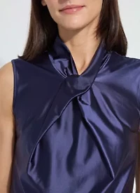 Branca Halter Draped Top