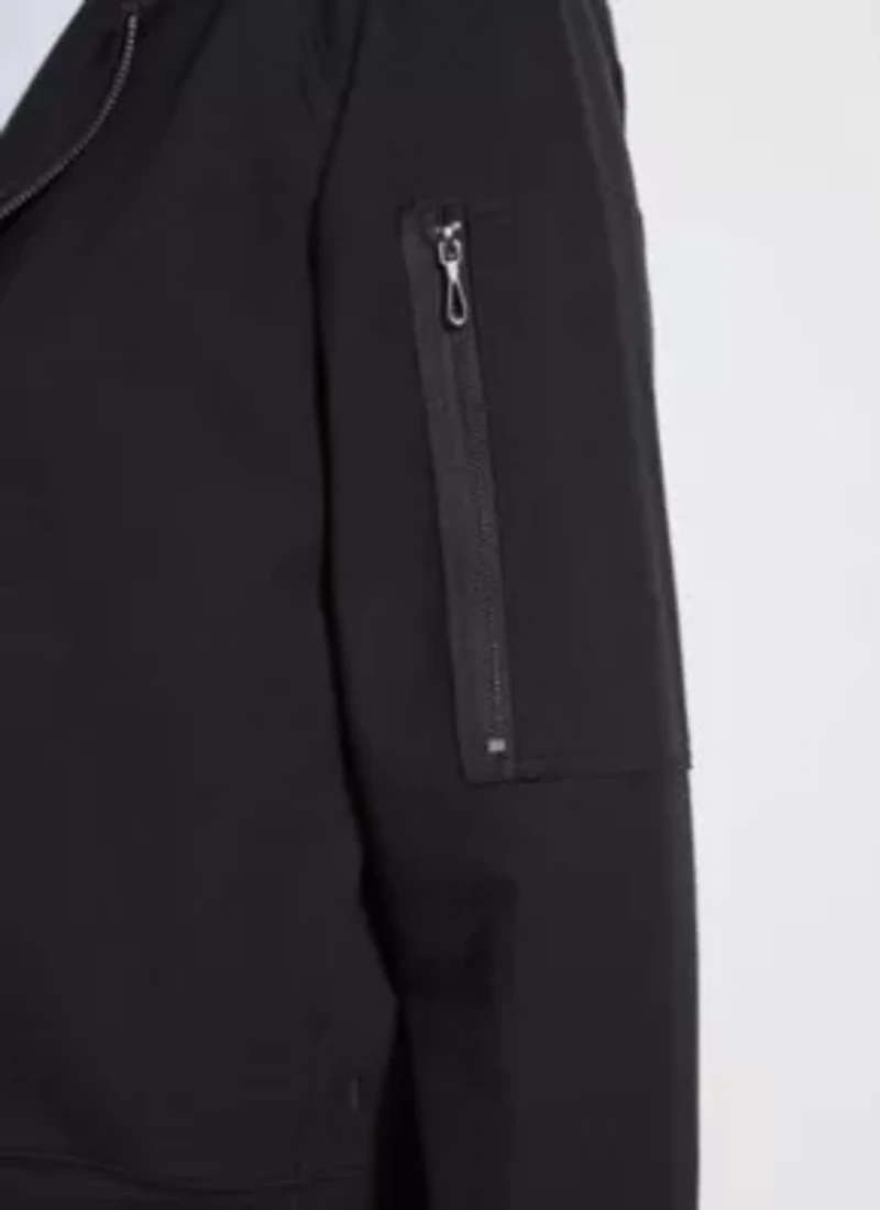 COTTON ZIP UP HOODIE SWEATSHIRT