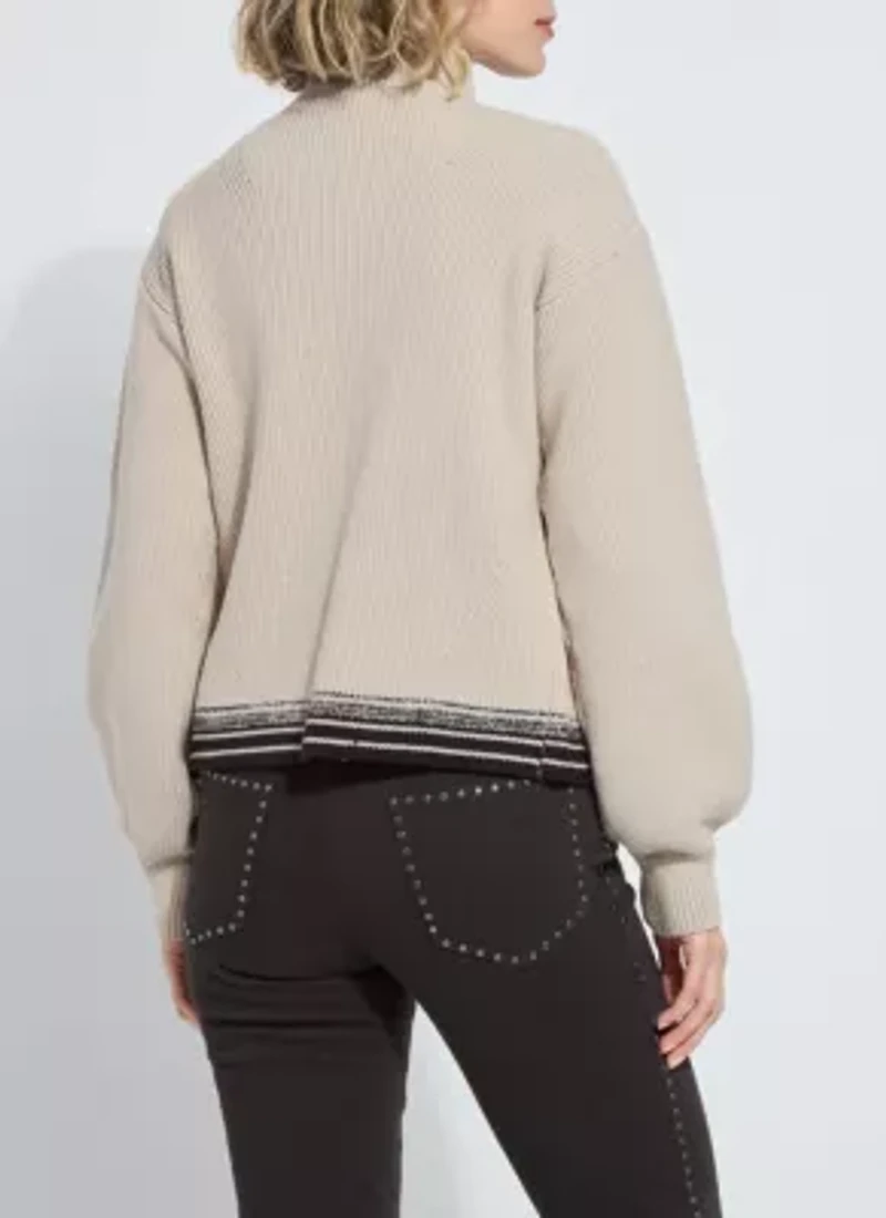Blythe Zip Up Cozy Rib Sweater