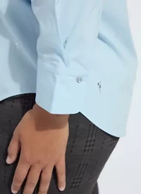 Skye Crystal Embellished Shirt Curvy