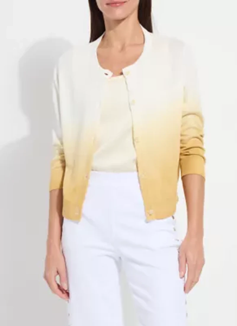 REIGN OMBRE CARDIGAN SWEATER