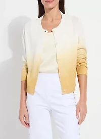REIGN OMBRE CARDIGAN SWEATER