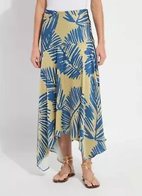 CATRIONA HANDKERCHIEF PRINTED SKIRT