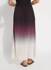 FORTUNATA PACKABLE PLEATED CHIFFON SKIRT