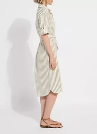 JUNIPER LINEN TUNIC SHIRTDRESS