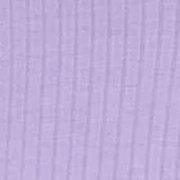 Grommet-Trim Split-V Knit Top