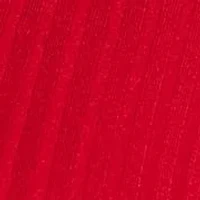 Plus Collared Quarter-Zip Ribbed-Knit Sweater