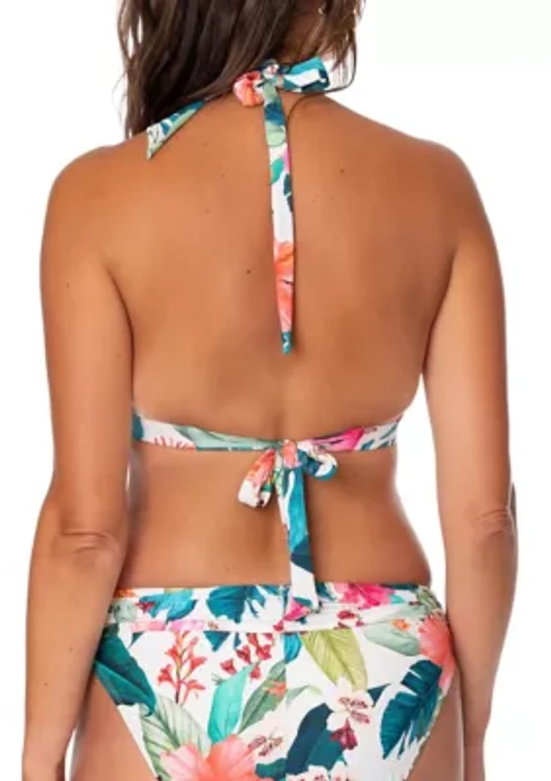 Women's Hawaiian Sunrise Amy Halter Swim Top