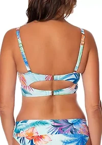 Sunset Spirit Adjustable Bathing Suit Bra Top