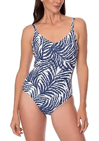 Wild Lush Sue Twisted Back One Piece Bathing Suit