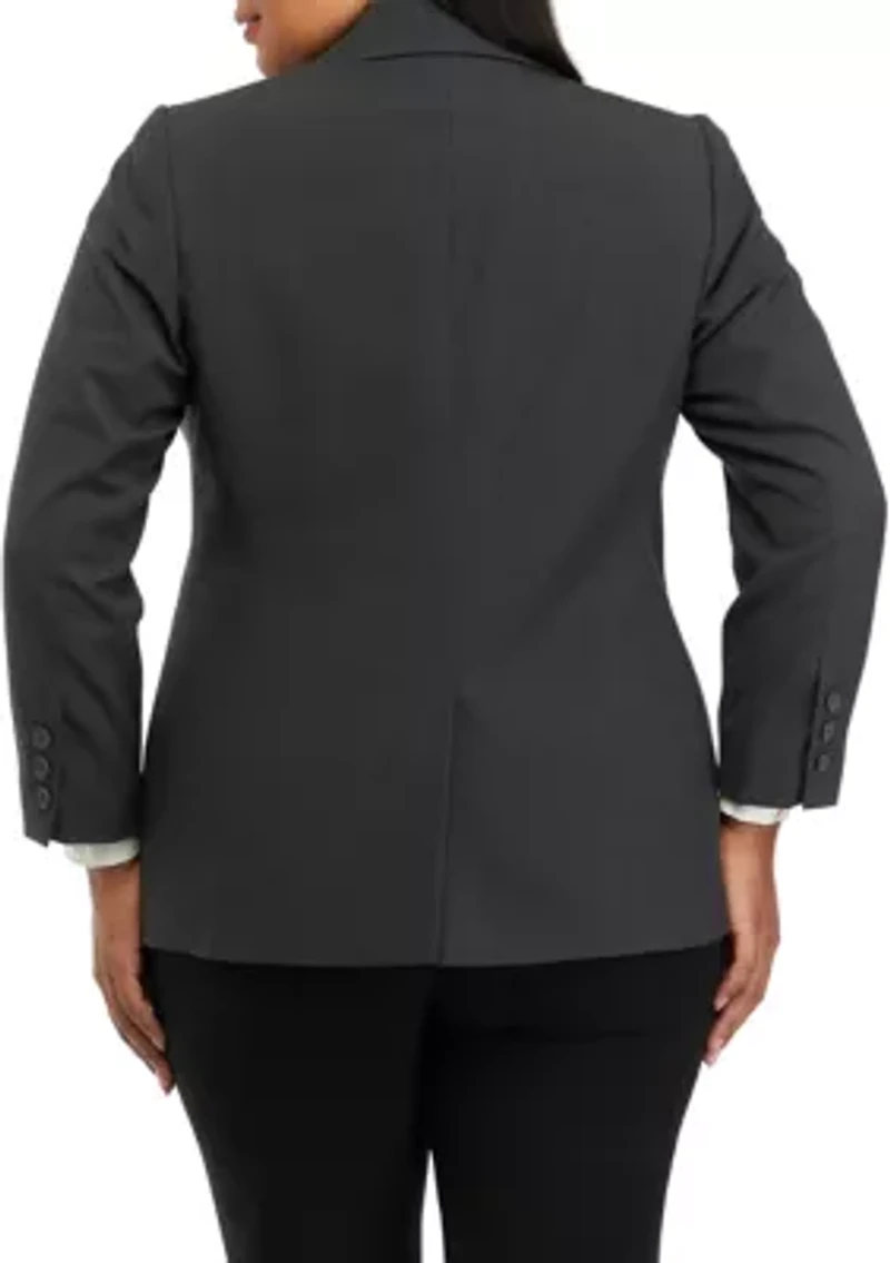 Plus Notch Collar Jacket