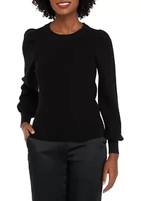 Petite Solid Sweater