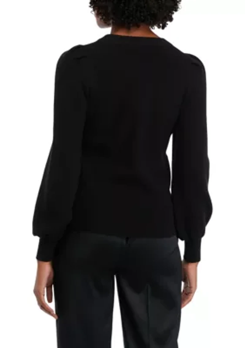 Petite Solid Sweater