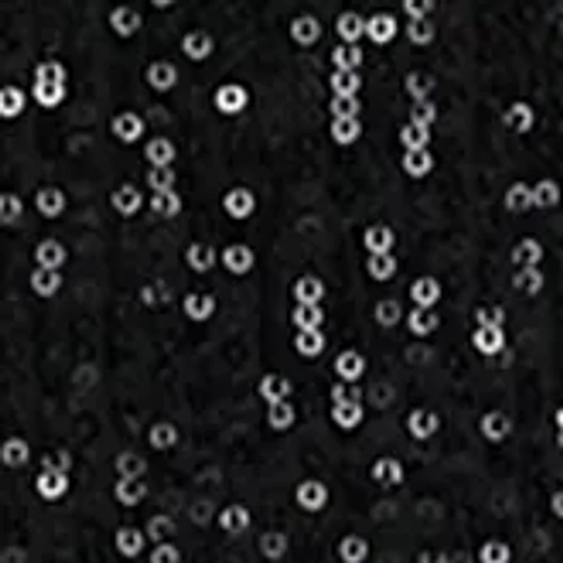 Petite V-Neck Flutter Sleeve Sequin Top