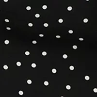 Plus Dot Printed Belted Shirtdress