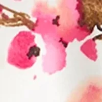 Petite Floral Print Short Sleeve T-Shirt