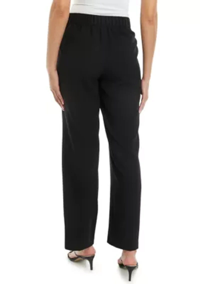 Women's Pull On Wide Leg Pants