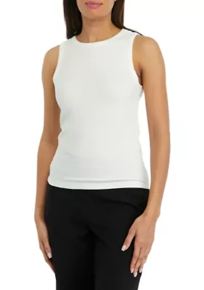 Women's Sleeveless Ribbed Tank Top
