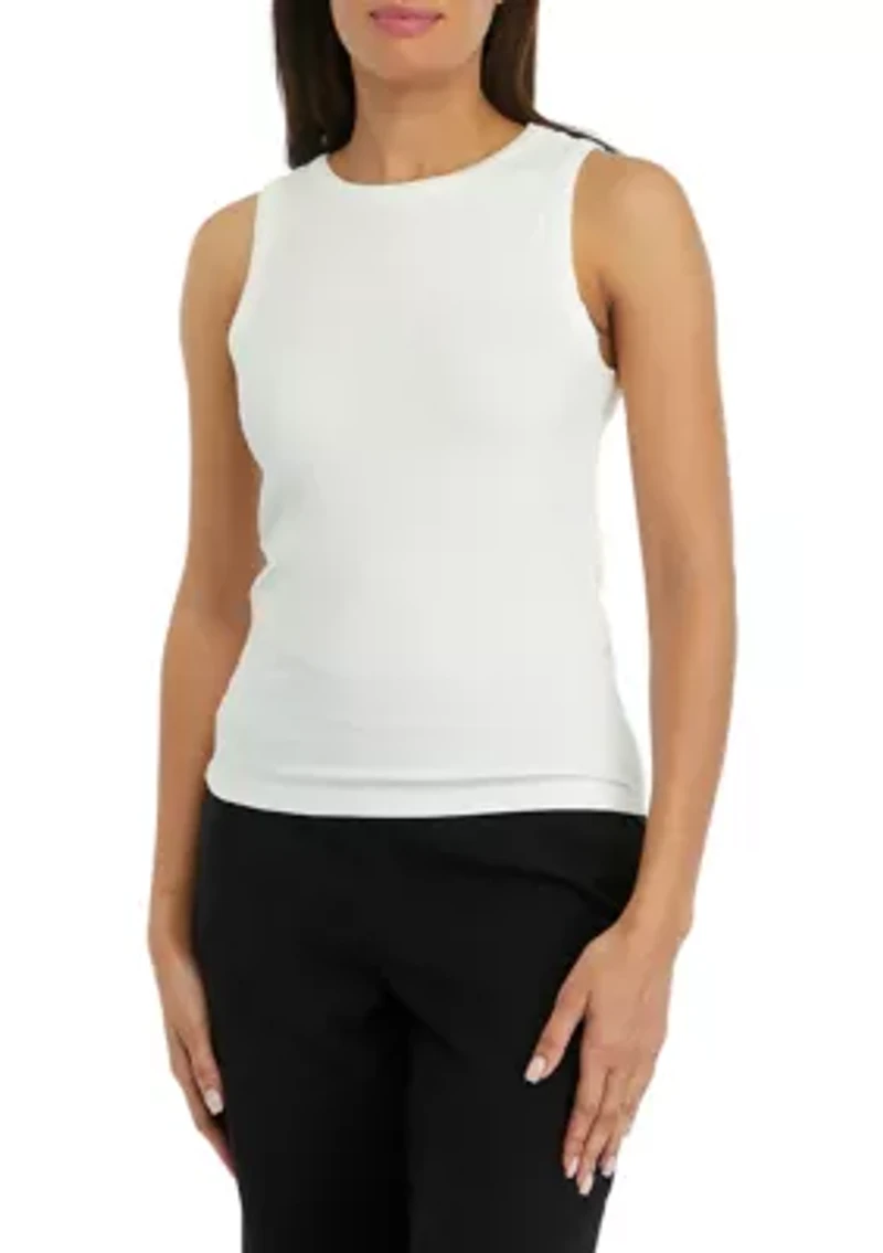 Women's Ribbed Knit Layering Tank Top