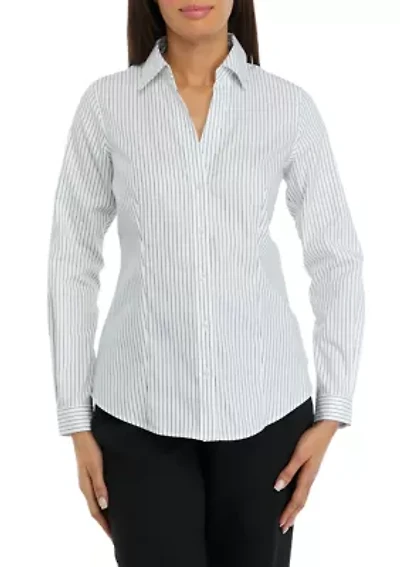 Women's Striped Easy Care Shirt