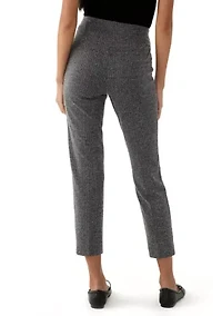 Women's Pull On Straight Leg Ponte Pants