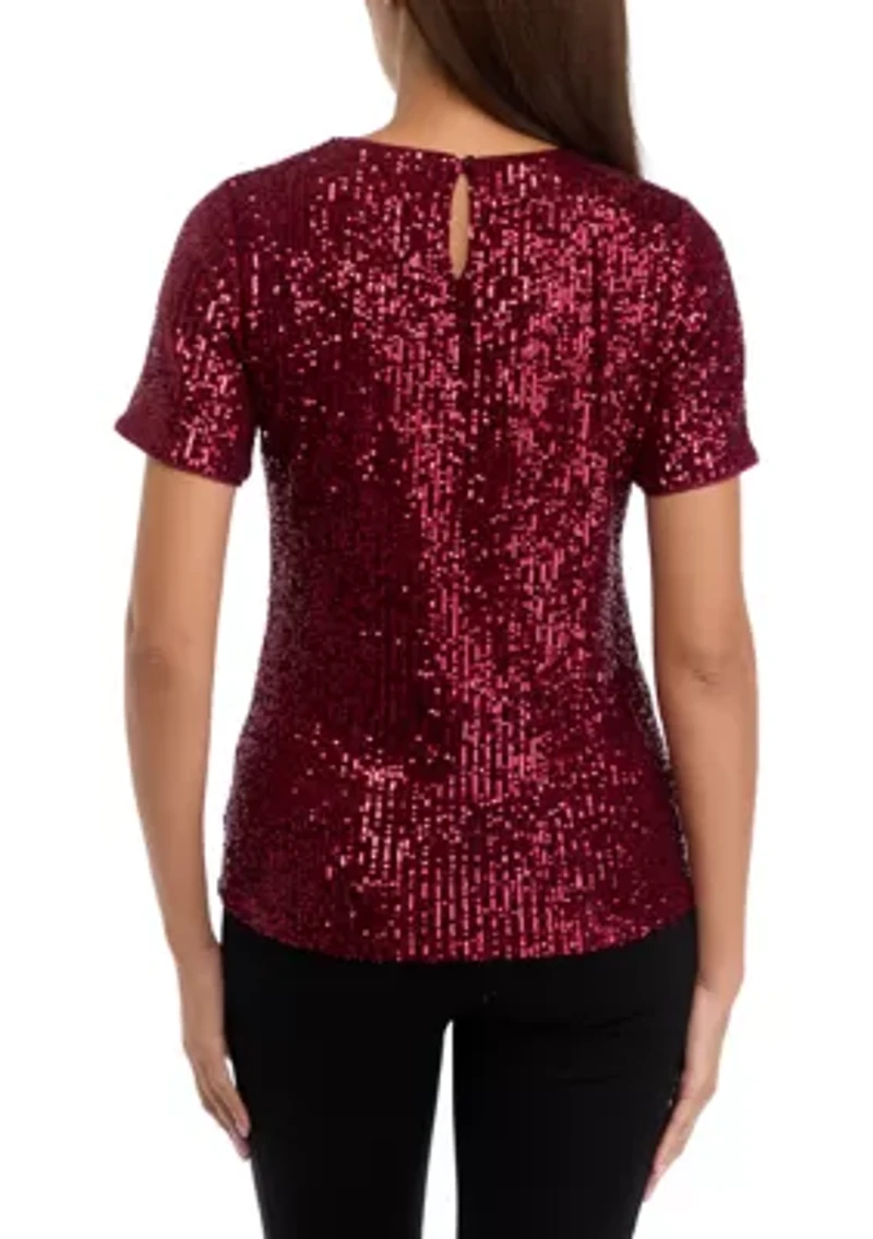 Women's Sequin Top