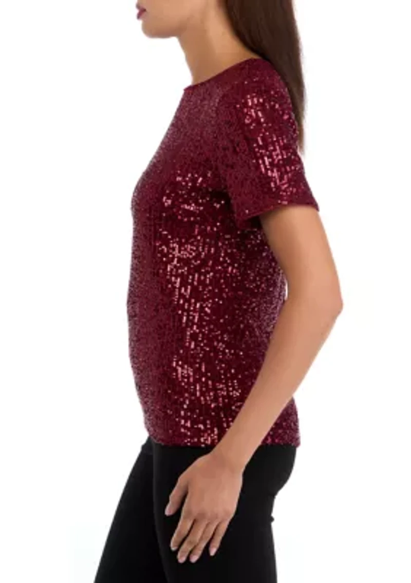 Women's Sequin Top