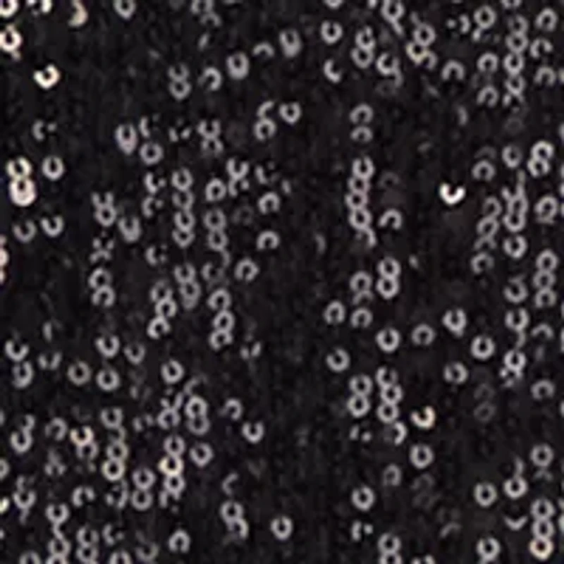 Petite Open Front Peak Lapel Sequin Cardigan