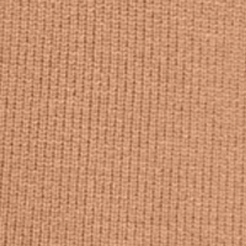 Petite Crew Neck Puff Sleeve Sweater