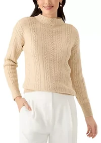 Petite Superbly Soft™ Mock Neck Sweater