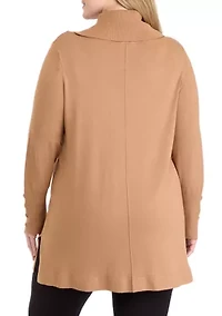 Plus Cowl Neck Sweater