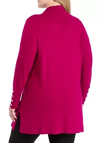 Plus Cowl Neck Sweater