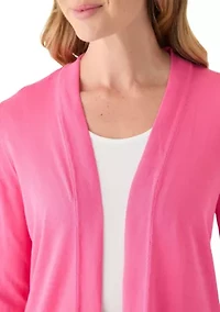 Petite Long Cardigan
