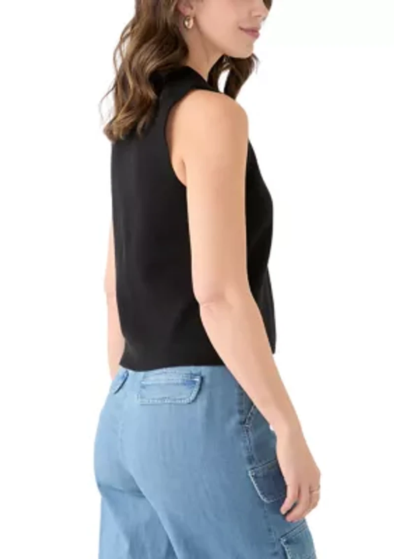Women's Button Front Sweater Vest