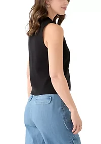 Women's Button Front Sweater Vest