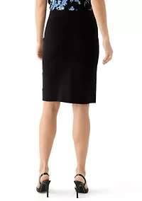 Women's Knit Pencil Skirt